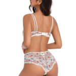 Flower print lace Shorty