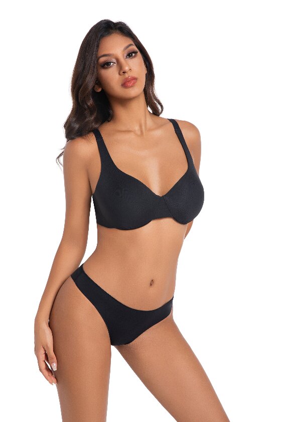 Basic moulded soft wire bras - Image 5