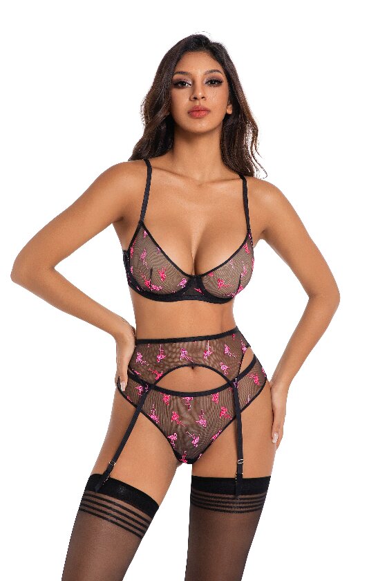 Fancy Mesh Embroidery briefs - Image 6