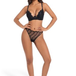 Fancy Embroidery Lace Thongs