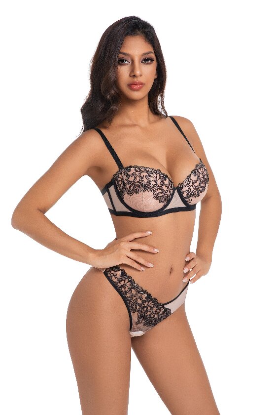 Fancy Embroidery Lace Pad bras