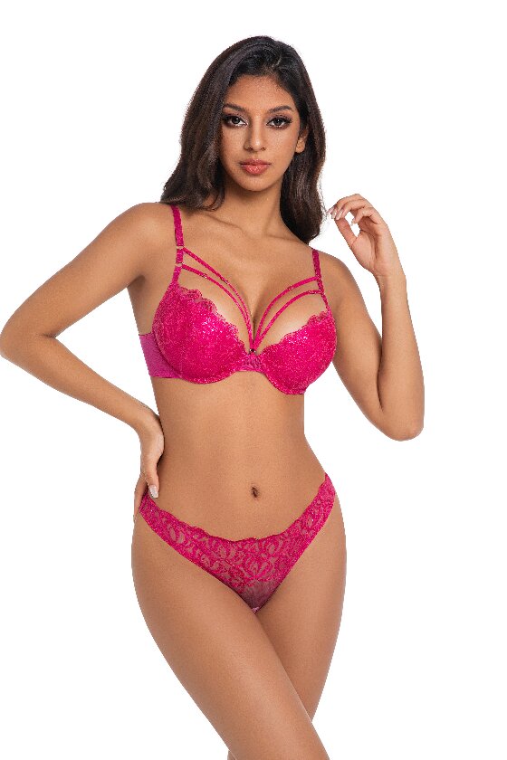 Fancy Mesh Embroidery Pad bras - Image 5