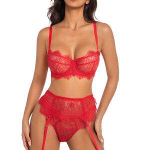 Fancy Lace Garters Belt