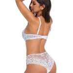 Strips Printed lace Shorty